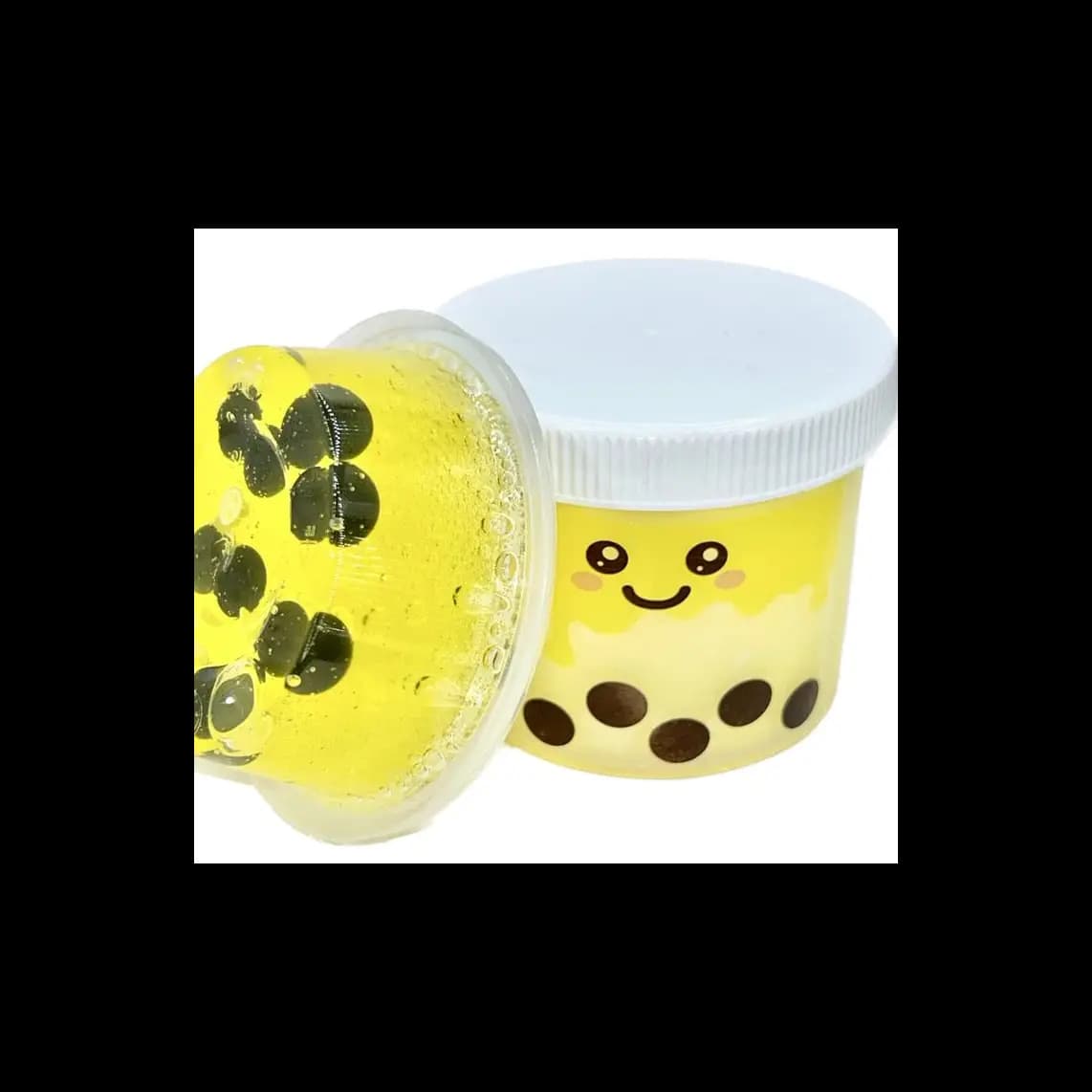 3 IN 1 Frozen Fruit Boba Slime kit (4+1) 5oz Cloud+Clear Slime With FREE EXTRAS (DRAGON FRUIT , GRAPE , LEMON , MANGO)